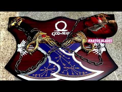 New God of War Kratos Blades of Chaos IRL Unboxing