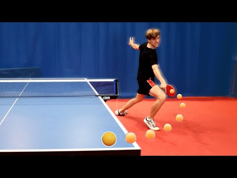 Play 10 Backhand Around the Net Shots