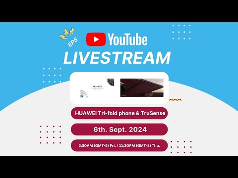 HUAWEI Tri-Fold Phone & TruSense