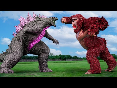 Kong 2 Vs Godzilla | Kingdom of the Planet of the Apes VS Jurassic Park 4 | The Best Movies (2024)