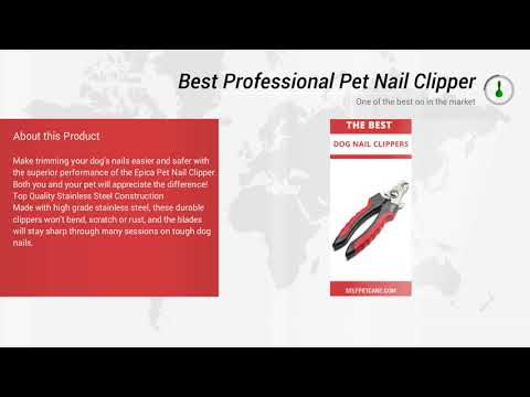 Best Professional Pet Nail Clipper