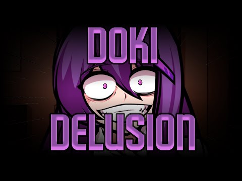 Doki Delusion (Insane Streamer but Yuri & Monika sing) | FNF Cover