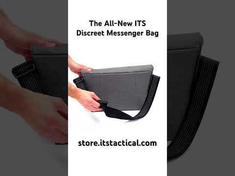 Discreet Messenger Bag is back and better than ever! Check out more at store.itstactical.com #EDC