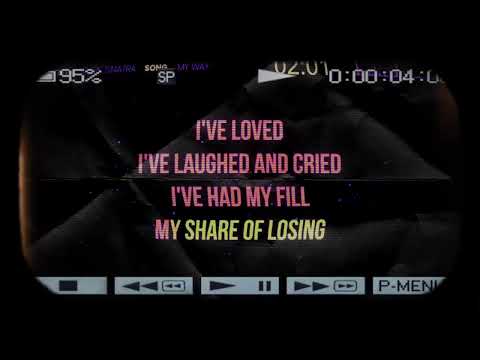 Singing My Way by Frank Sinatra (karaoke style)