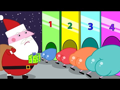 Santa Claus Choose The Right Peppa Family?! | Peppa Pig Funny Animation