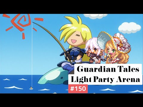 【ガーディアンテイルズ ガデテル /Guardian Tales Arena】光パーティでアリーナ！#150【ラピス　ガウリイ　オーディル】