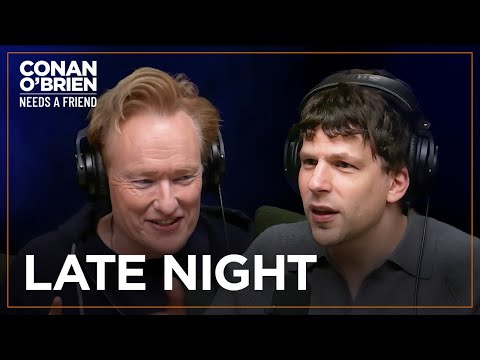 Jesse Eisenberg Sent Conan A Note After His First Late Night Episode | Conan O'Brien Needs A Friend