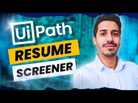 Resume Screener - Extract data from CV PDF documents using UiPath and ChatGPT