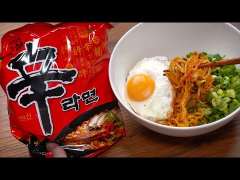 Tiktok Viral Chili Oil Ramen | Shin Ramyun