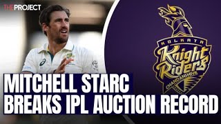 Mitchell Starc Breaks IPL Auction Record, Signing For Kolkata Knight Riders