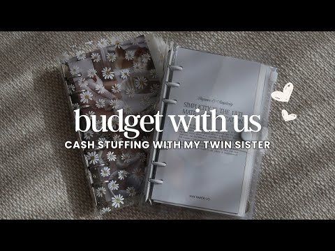 Cash Stuffing With My Sister | spend the morning with us setting up our binders & talking budgets!