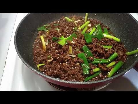 HOW TO COOK FLAVOURFUL EASY SCALLION GROUND BEEF RECIPE