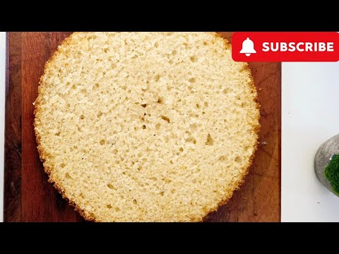 "Eggless Vanilla Sponge Cake Without Curd or Condensed Milk | Soft & Fluffy Recipe!"