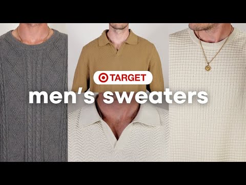 Men's Sweater Picks Under $35 – Stylish & Affordable Men’s Fashion from Target!