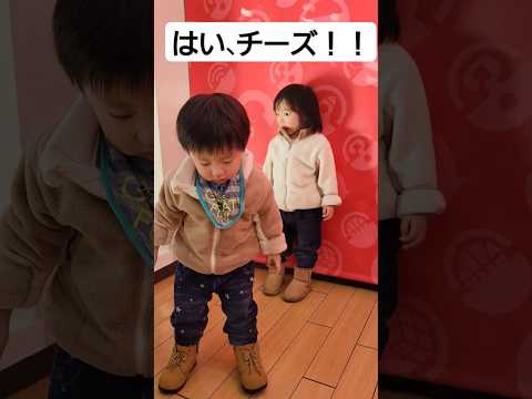 2歳ふたごの写真を撮るとこうなる。👶👶2歳6ヶ月双子