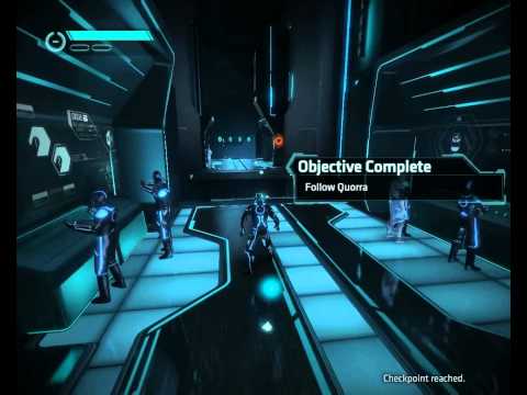 Tron Evolution Walkthrough With commentary Part 1