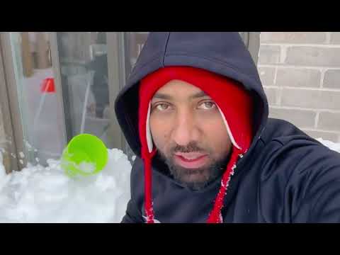 ਬਰਫ਼ ਹੀ ਬਰਫ਼ ਚਾਰੇ ਪਾਸੇ havy snow ⛄️ in London Ontario