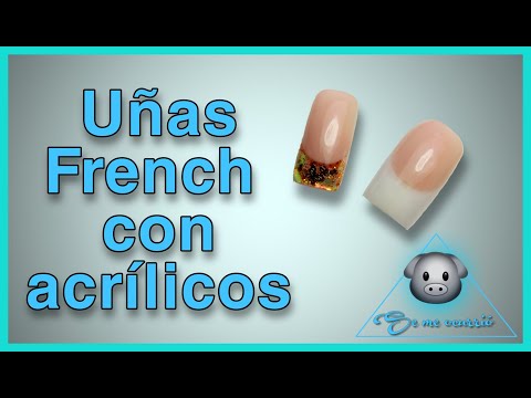 Como hacer Uñas french