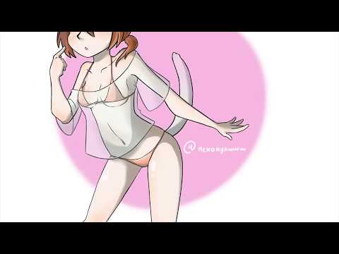 Speedpaint neko girl by Nyawww (*´∀｀*)