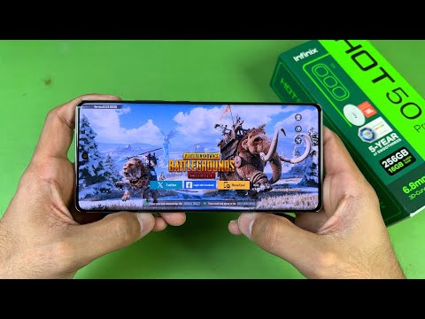 Infinix HOT 50 Pro Plus - PUBG Test | Graphics Settings, Gameplay & Sanhok!