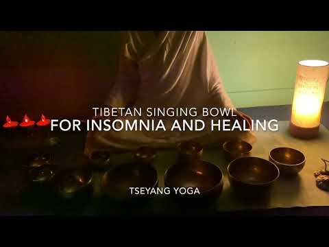 TIBETAN SINGING BOWL HEALING FOR BEDTIME | STRESS | ANXIETY