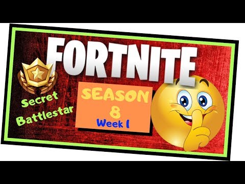 Fortnite Season 8 Week 1 Secret Battlestar | Fortnite Battle Royale