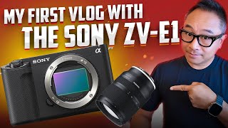 My First Vlog with the Sony ZVE1 #sonycamera #sonyzve1 #vlogging