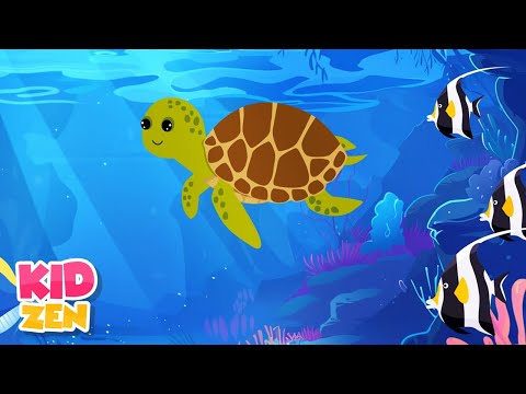 Relaxing Baby Sleep Music: Colors of the Ocean 🐙 12 Hours of Piano Music for Kids