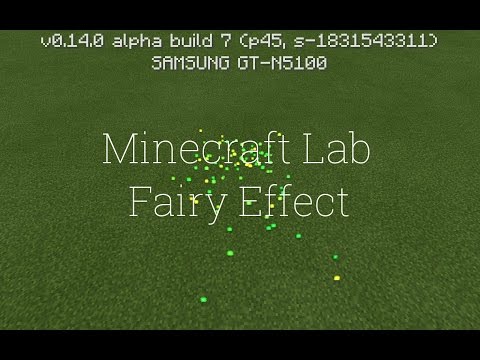 Minecraft Lab: Fairy Effect