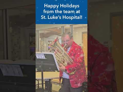 Happy Holidays from the team at St. Luke's Hospital #shorts