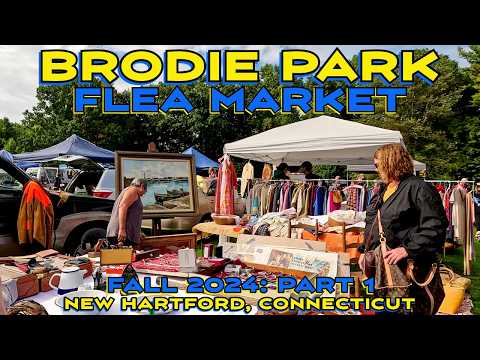 Your Trash is My Treasure at the Brodie Park Flea Market! Fall 2024, Part 1.