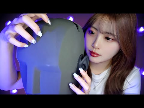 ASMR Tapping & Scratching Your Face ALL Over🗿💤(No Talking)