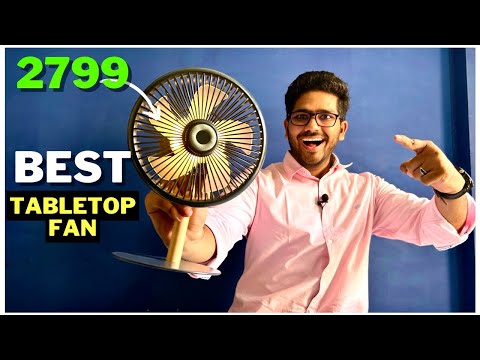 BEST TABLETOP FAN WITH MOOD LIGHT ⚡Best Table Fan Under Rs. 3000⚡NUUK TABLE FAN ⚡