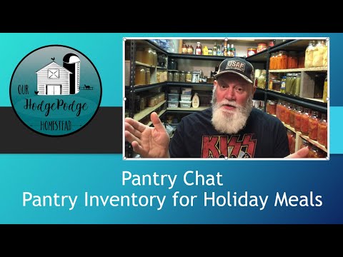 Pantry Chat - Inventory for Holiday Meals