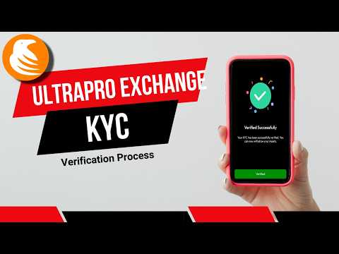 how to complete kyc ultrapro exchange app |