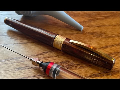 How to Clean A Cartridge/Converter Fountain Pen (Feat. Visconti Mirage Mythos)