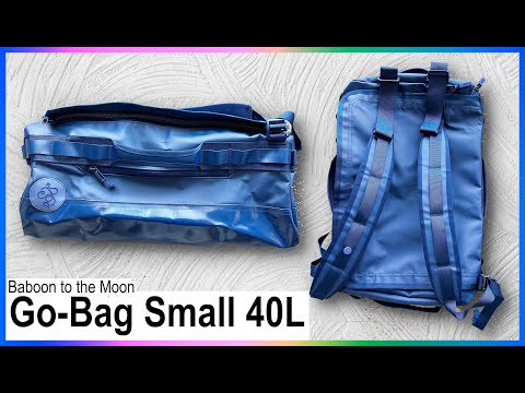 Baboon to the Moon Go-Bag Small (40L) Review - Is it Actually Good?  Or just Colorful?