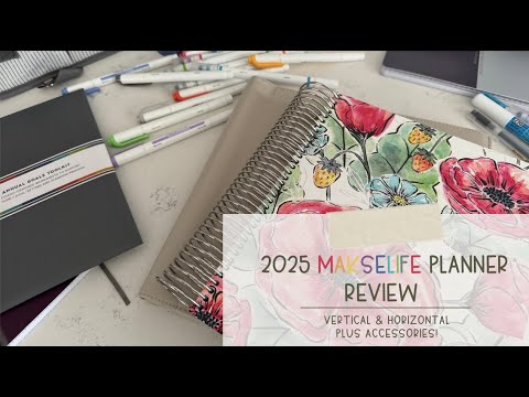 GOAL SETTING GOODIES | 2025 Makselife Planner Launch | Review | #maksereviewcrew