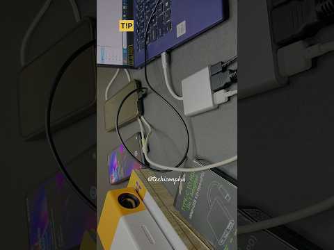 Connecting Projector to Phone | HDMI to Type C Converter