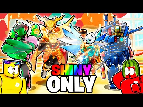 SHINY ONLY In Toilet Tower Defense