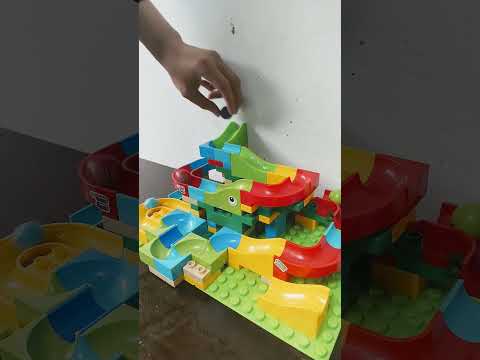 マーブルラン Marble Run #marblerun #marbletrack #marbleracefans #satisfying #マーブルランレース #マーブルラン #asmr #rain