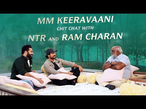 MM Keeravaani Chit Chat with NTR and Ram Charan | #RRRonMarch25th