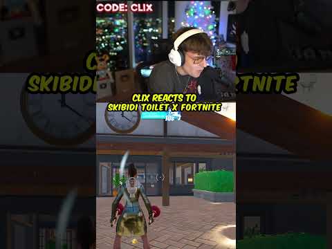 Clix REACTS to Skibidi Toilet x Fortnite 🚽