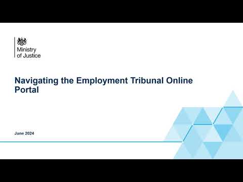 How to use the Citizen portal for individuals making a claim to the Employment Tribunal