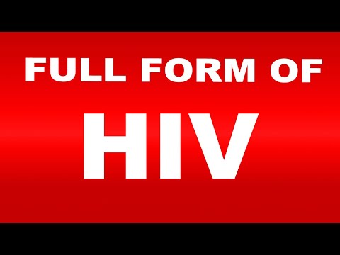 Full Form of HIV | What is HIV Full Form | HIV Abbreviation