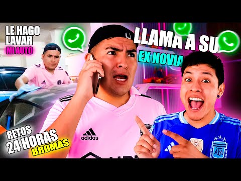 24 HORAS de BROMAS EXTREMAS a MI MEJOR AMIGO (RAMIRIN) 😂 *dice SI a TODO*