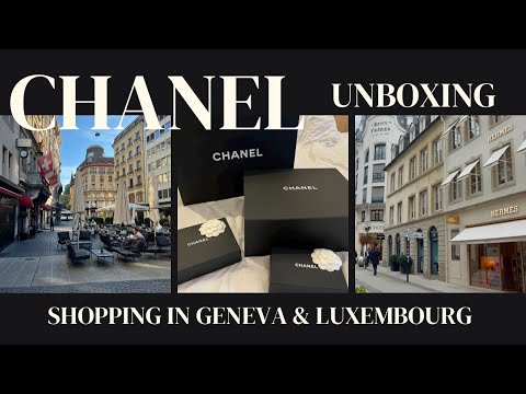 Chanel Shopping Haul | Coco First Bag from 22K Collection | Shopping in Switzerland and Luxembourg