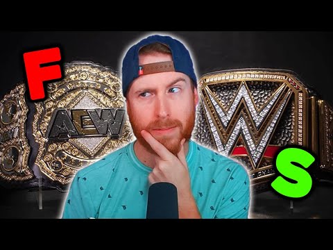 Ranking EVERY WWE & AEW Championship