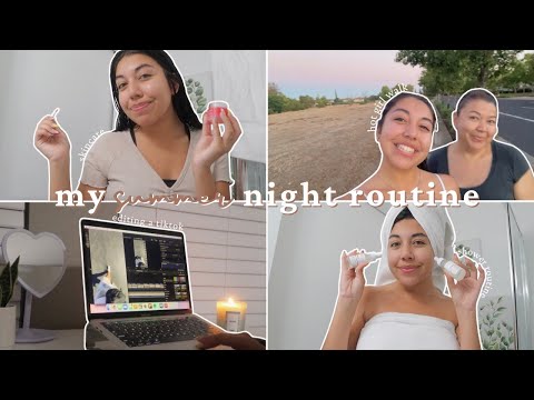 my summer night routine | hot girl walk, self care, to-do lists & prep