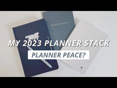 My 2023 Planner Stack @FullFocusCo @MakseLife